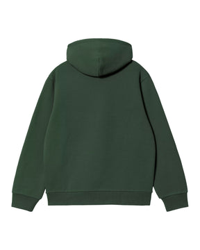 Carhartt Wip Hooded Carhartt Sweat Sycamore Tree-Phlox