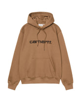 Carhartt Wip Hooded Carhartt Sweat WIP H Brown-Black