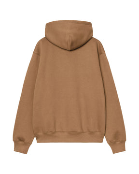 Carhartt Wip Hooded Carhartt Sweat WIP H Brown-Black