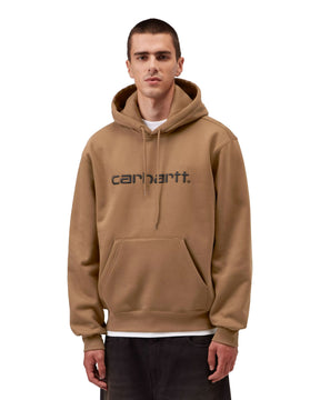 Carhartt Wip Hooded Carhartt Sweat WIP H Brown-Black