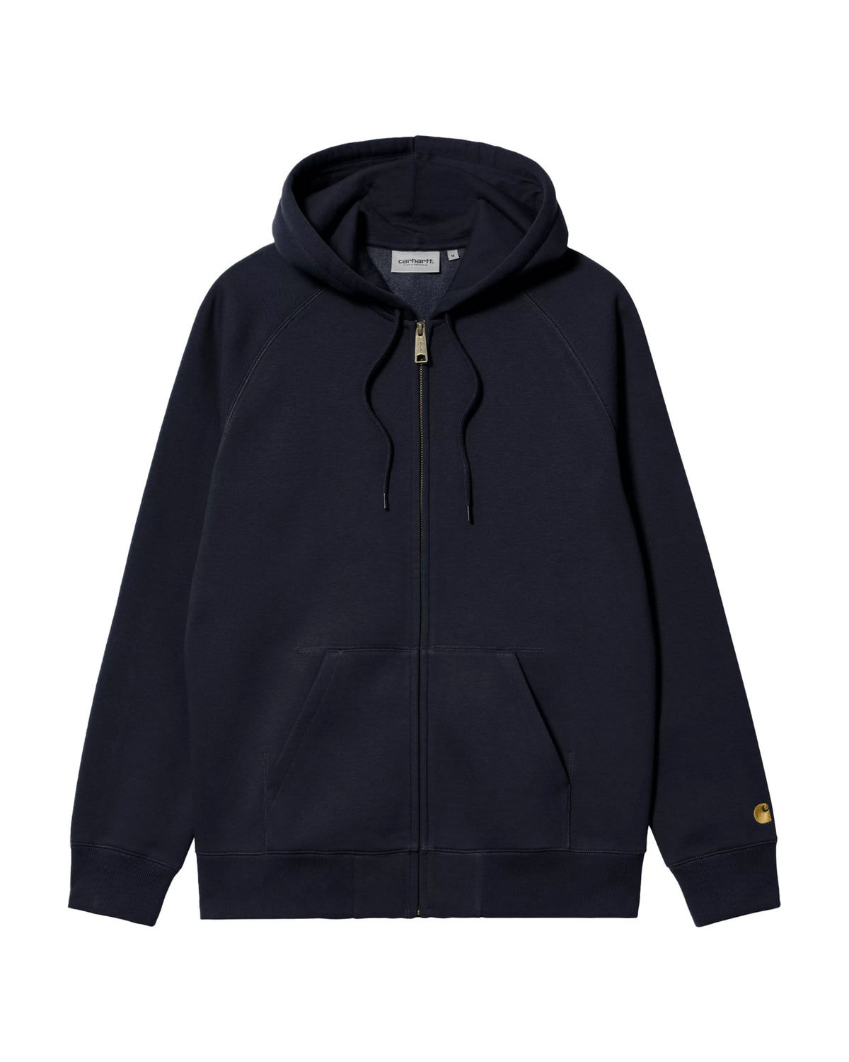 Carhartt Wip Hooded Chase Jacket Dark Navy-Gold