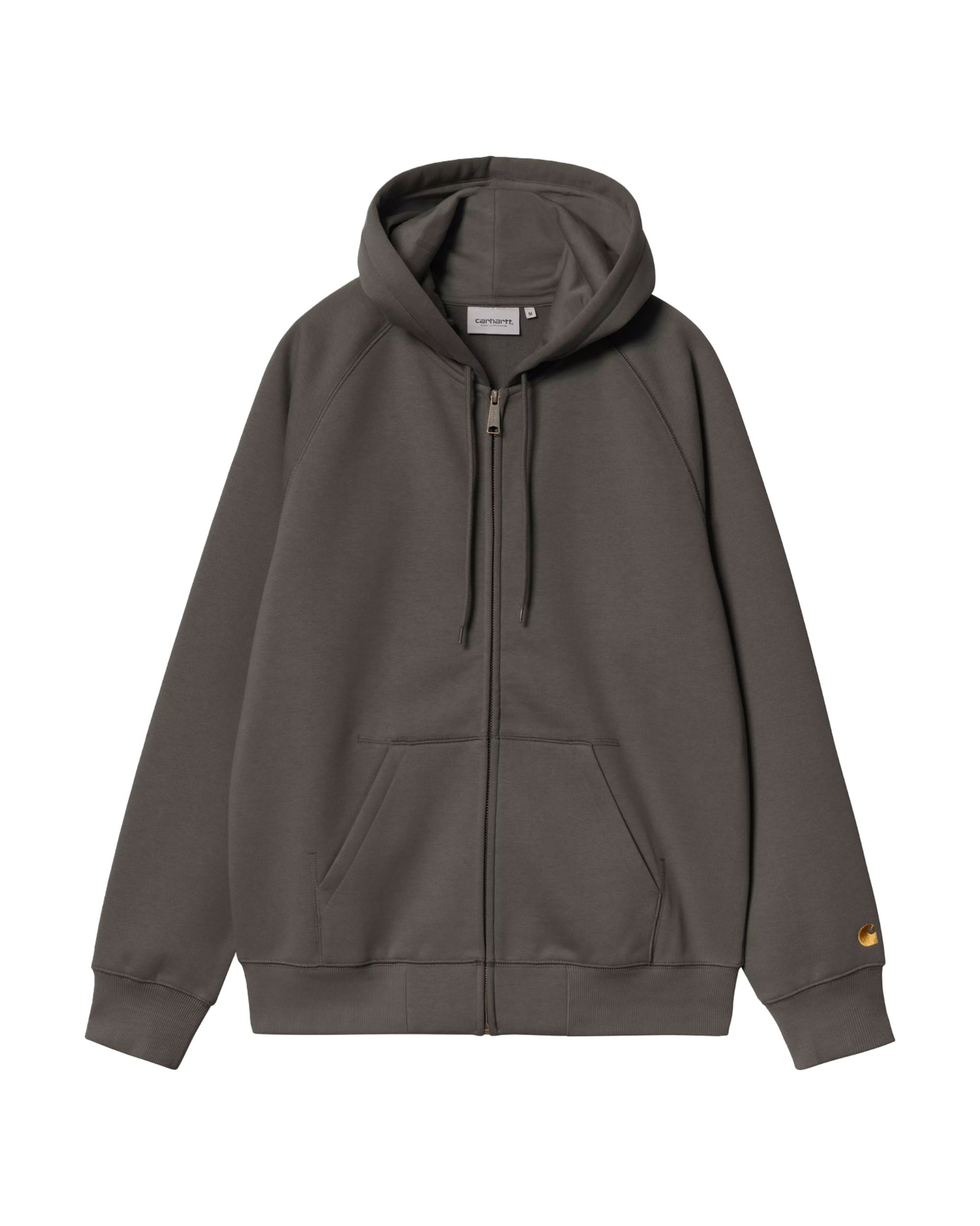 Carhartt Wip Hooded Chase Jacket Shungite-Gold