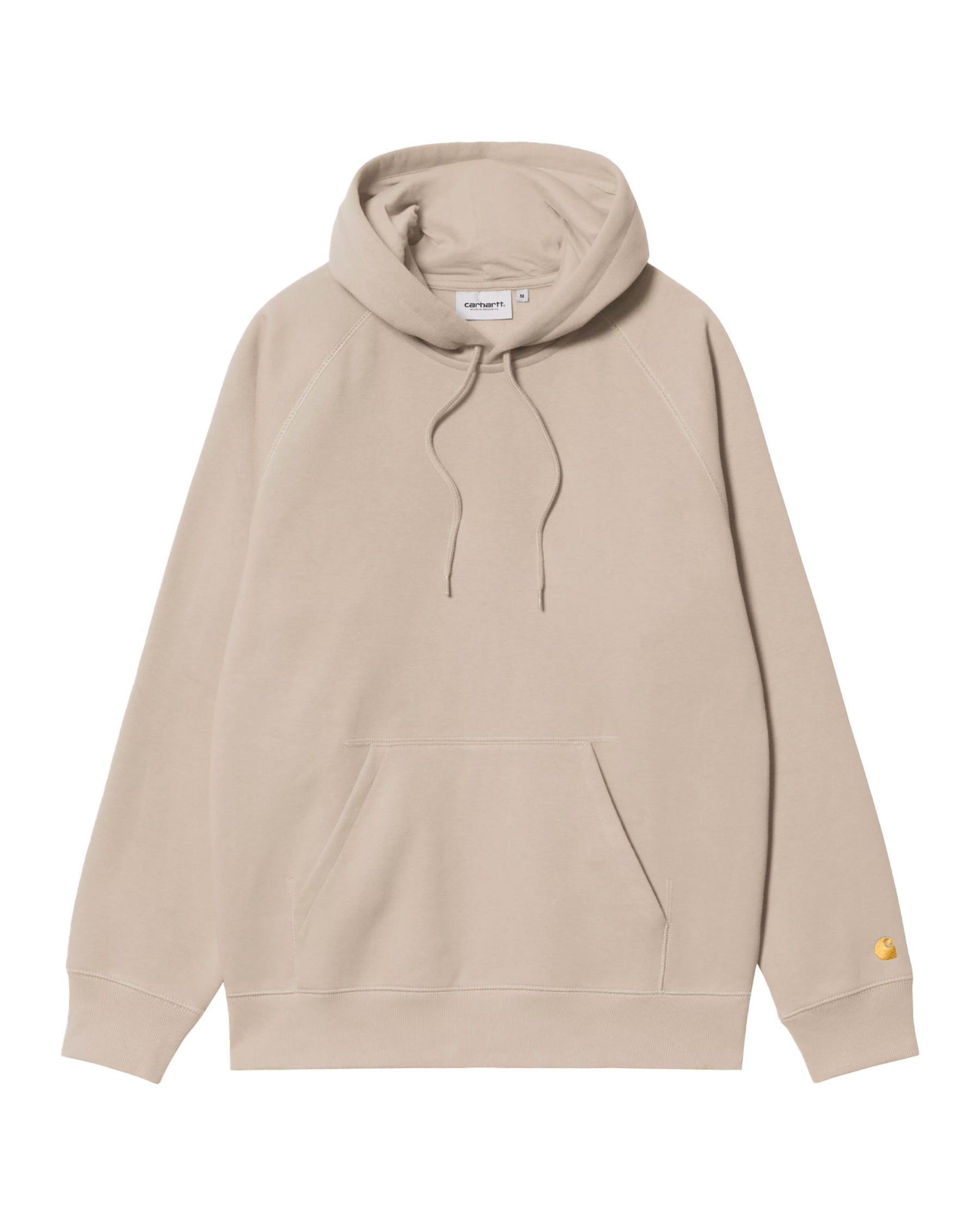 Carhartt Wip Hooded Chase Sweat Fleur De Sel-Gold