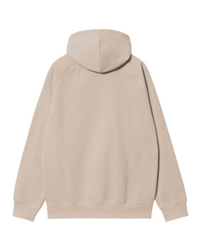 Carhartt Wip Hooded Chase Sweat Fleur De Sel-Gold