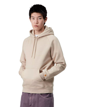Carhartt Wip Hooded Chase Sweat Fleur De Sel-Gold