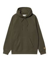 Carhartt Wip Hooded Chase Sweat Olive-Gold