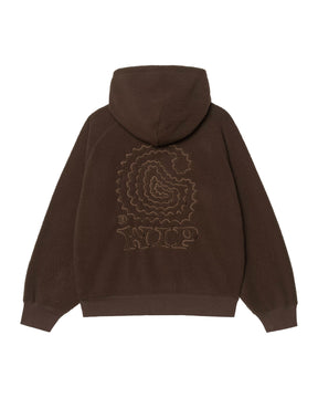 Carhartt Wip Hooded Limn C Fleece Sweat Tobacco