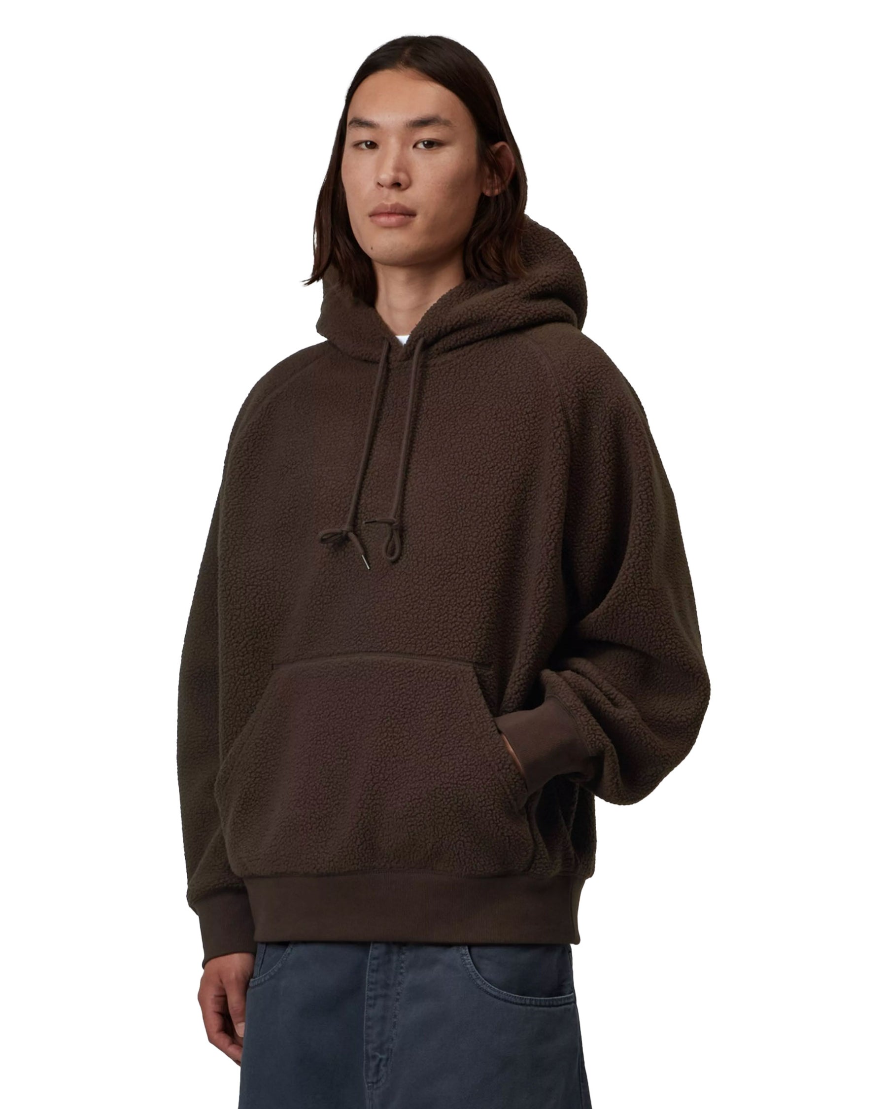 Carhartt Wip Hooded Limn C Fleece Sweat Tobacco