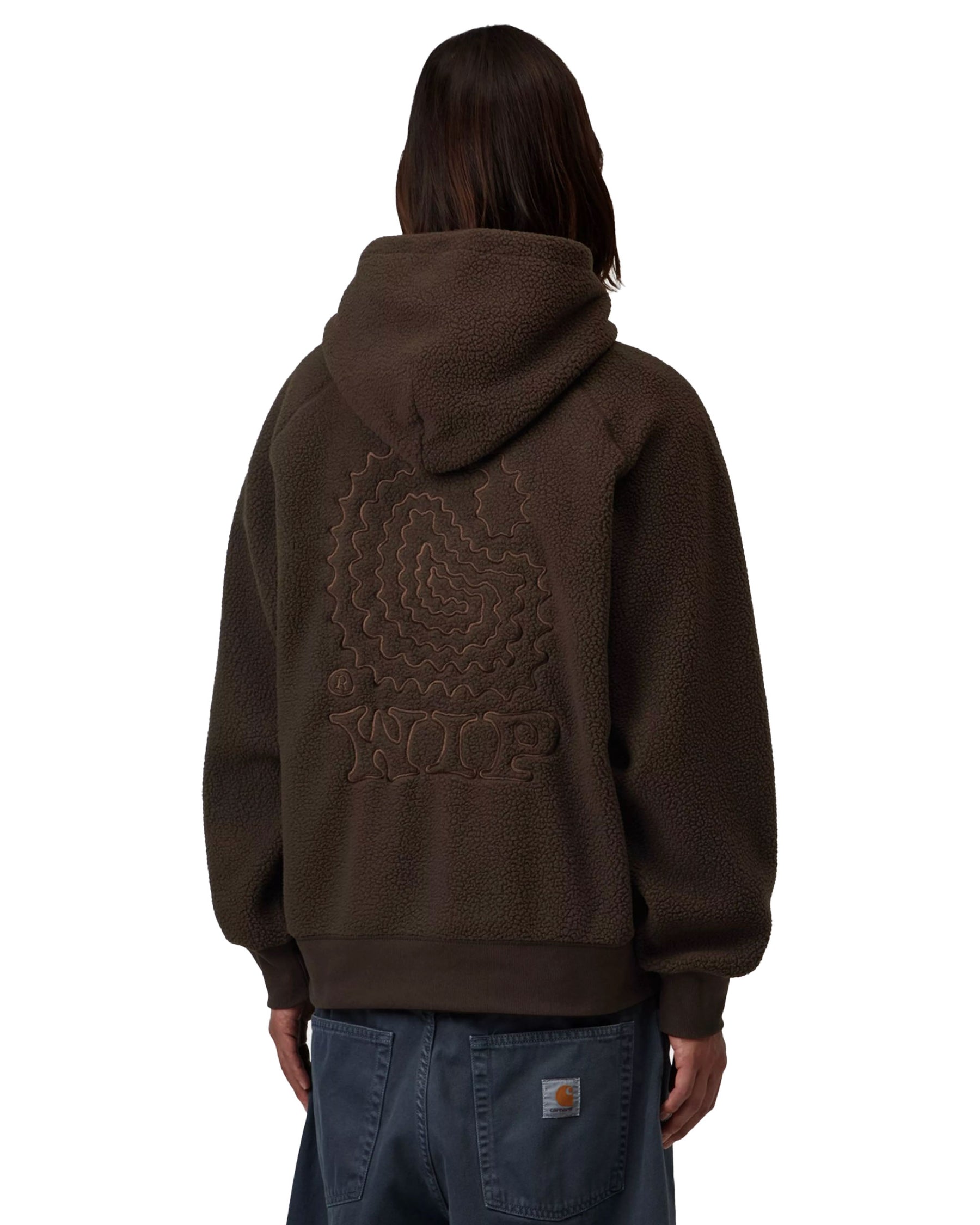 Carhartt Wip Hooded Limn C Fleece Sweat Tobacco