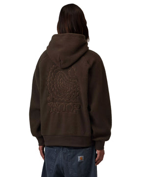 Carhartt Wip Hooded Limn C Fleece Sweat Tobacco