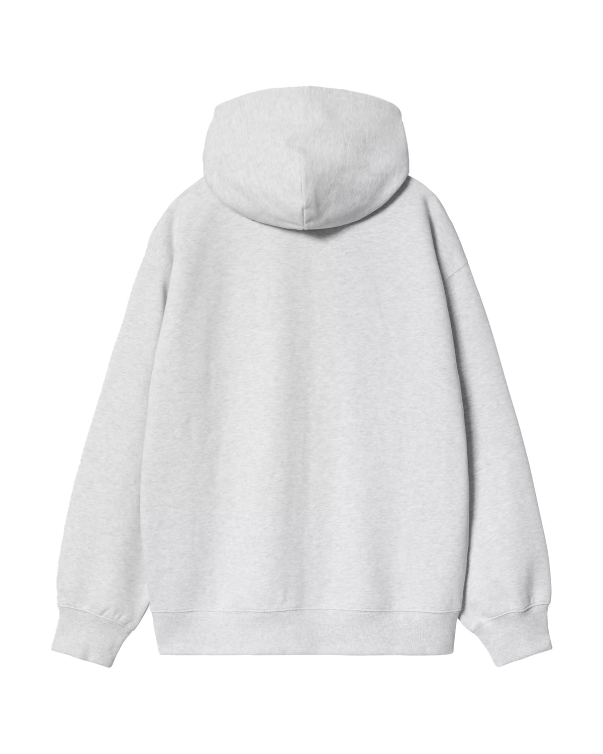 Carhartt Wip Hooded WIP Sweat Jacket Ash Heather stone washed