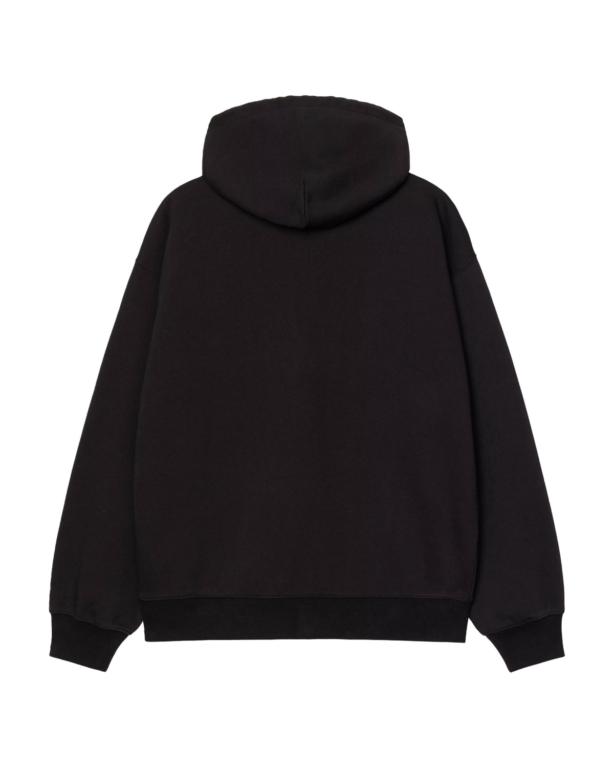 Carhartt Wip Hooded WIP Sweat Jacket Black stone washed