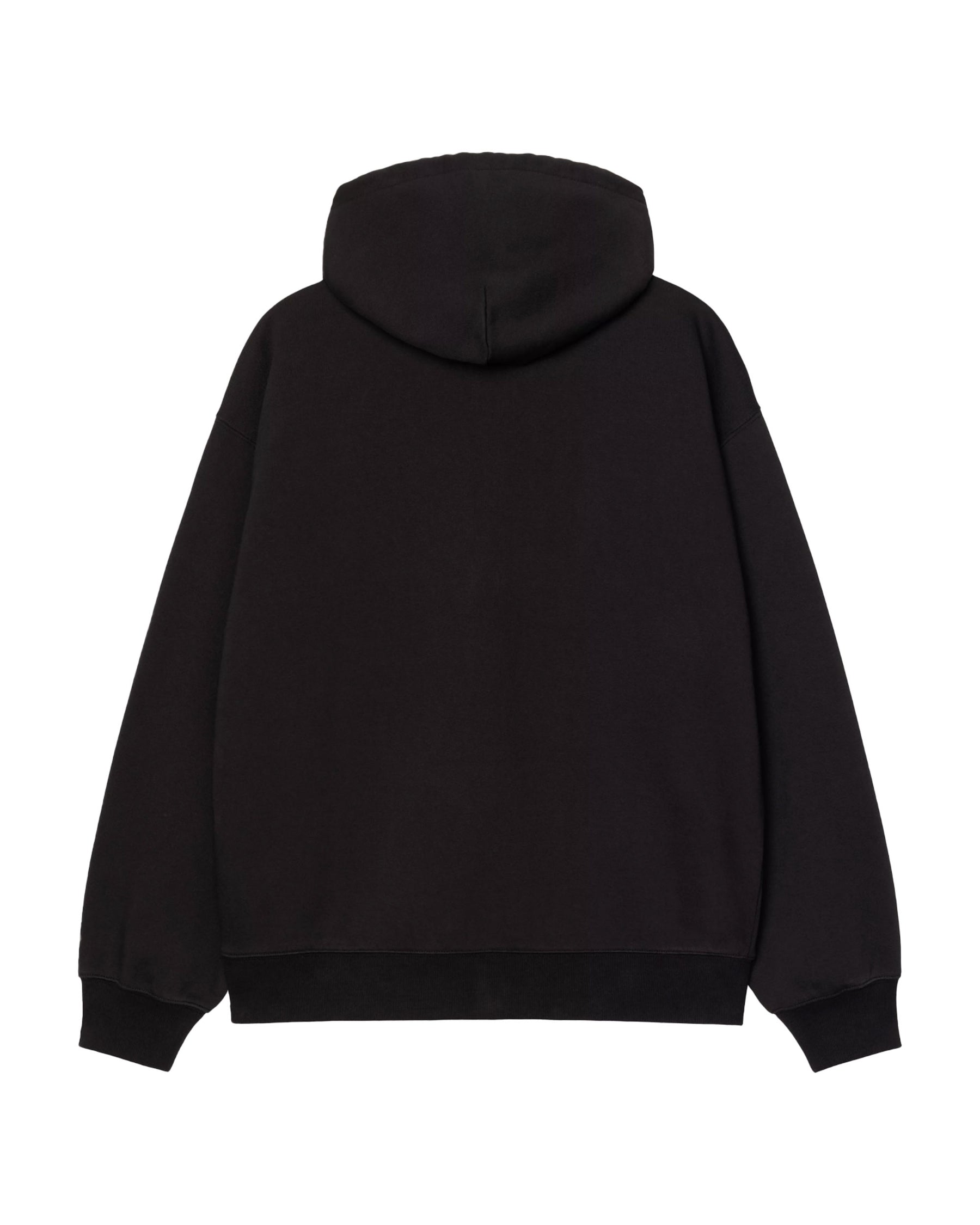 Carhartt Wip Hooded WIP Sweat Jacket Black stone washed