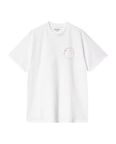 Carhartt wip java t-shirt white