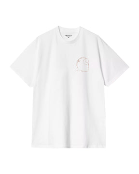 Carhartt wip java t-shirt white