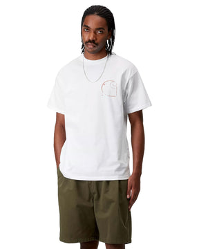 Carhartt wip java t-shirt white