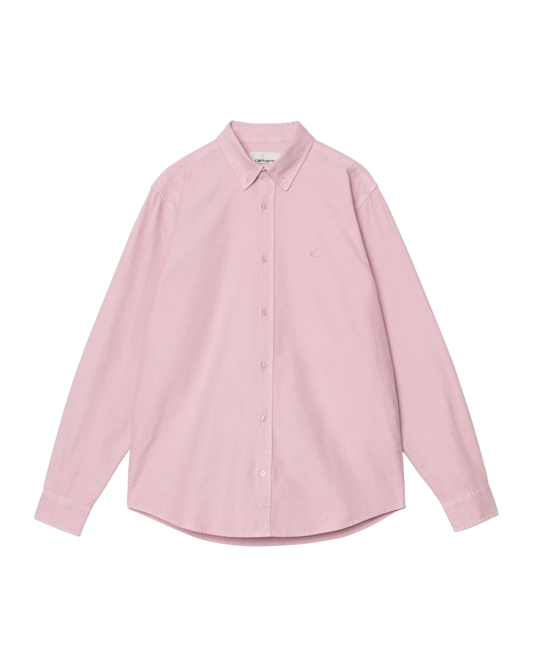 Carhartt Wip L-S Bolton Shirt Hortensia Garment Dyed