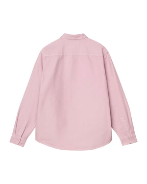 Carhartt Wip L-S Bolton Shirt Hortensia Garment Dyed