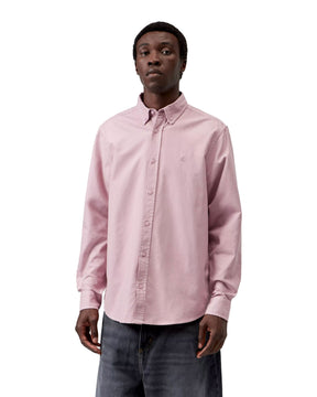 Carhartt Wip L-S Bolton Shirt Hortensia Garment Dyed