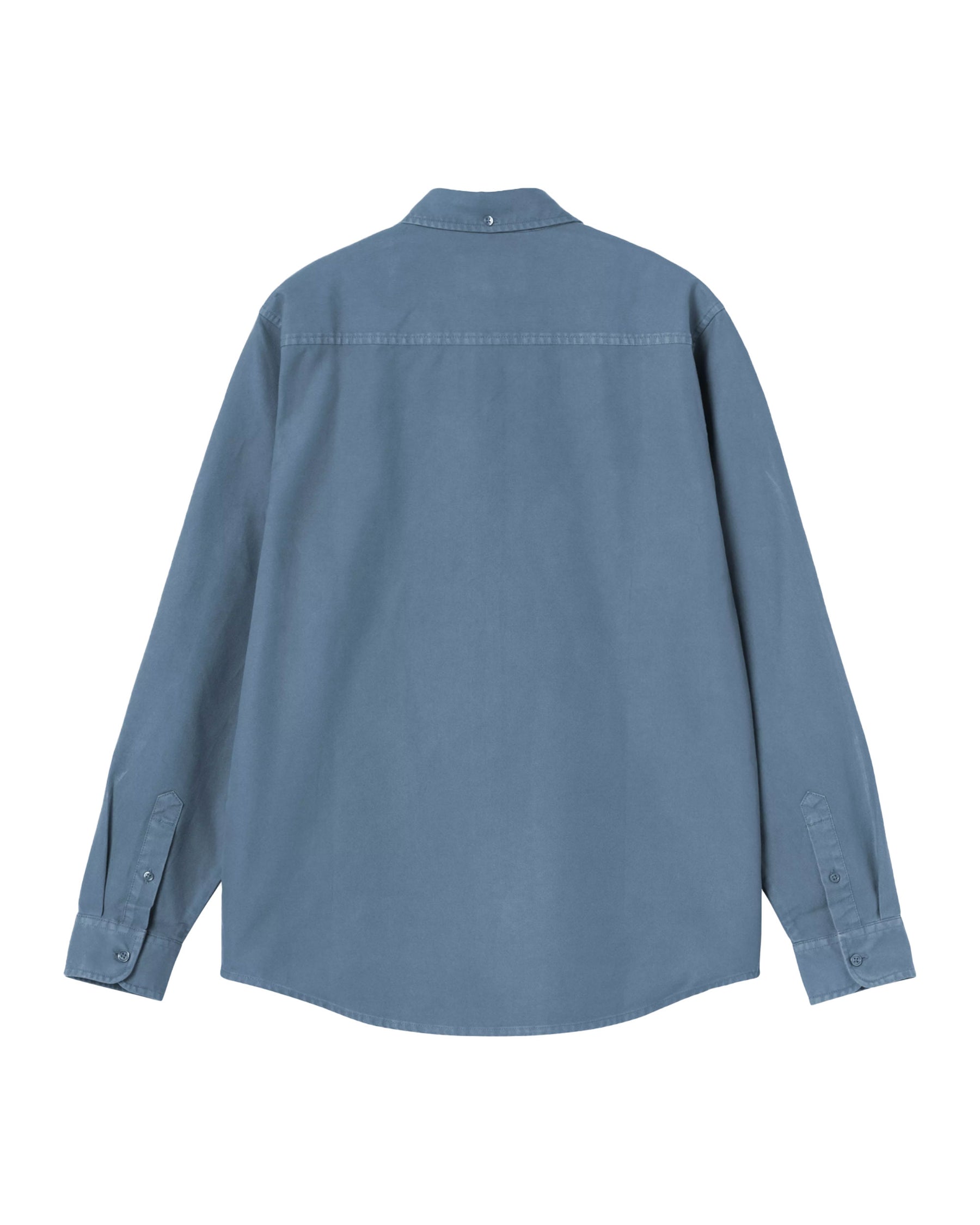 Carhartt Wip L-S Bolton Shirt Icesheet Garment Dyed