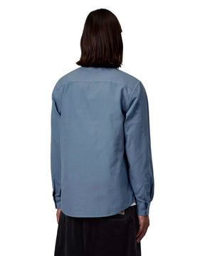 Carhartt Wip L-S Bolton Shirt Icesheet Garment Dyed