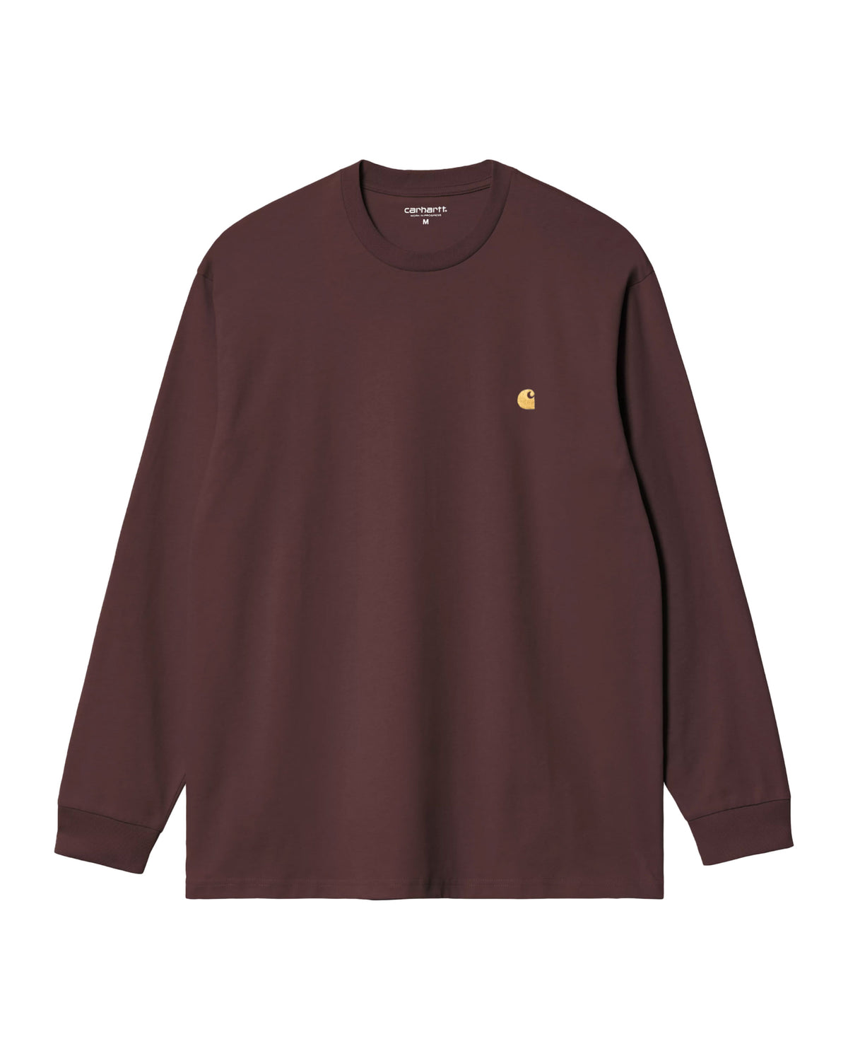 Carhartt Wip L-S Chase T-Shirt Palisander-Gold