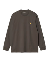 Carhartt Wip L-S Chase T-shirt Shungite-Gold