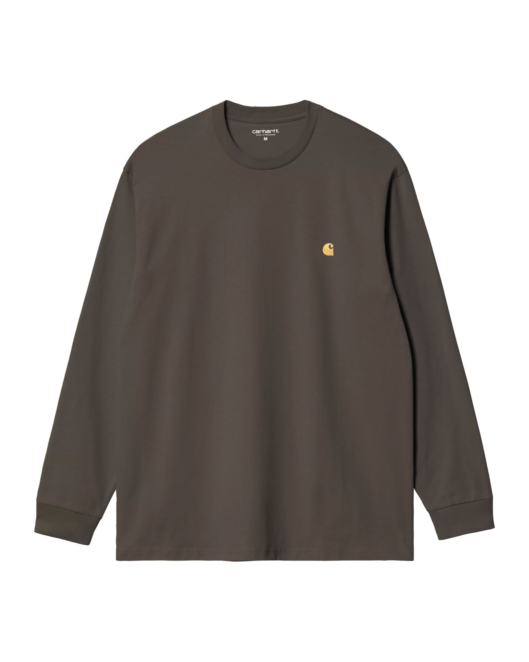 Carhartt Wip L-S Chase T-shirt Shungite-Gold