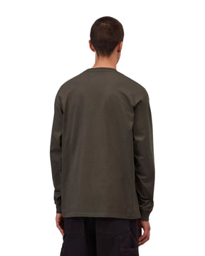 Carhartt Wip L-S Chase T-shirt Shungite-Gold