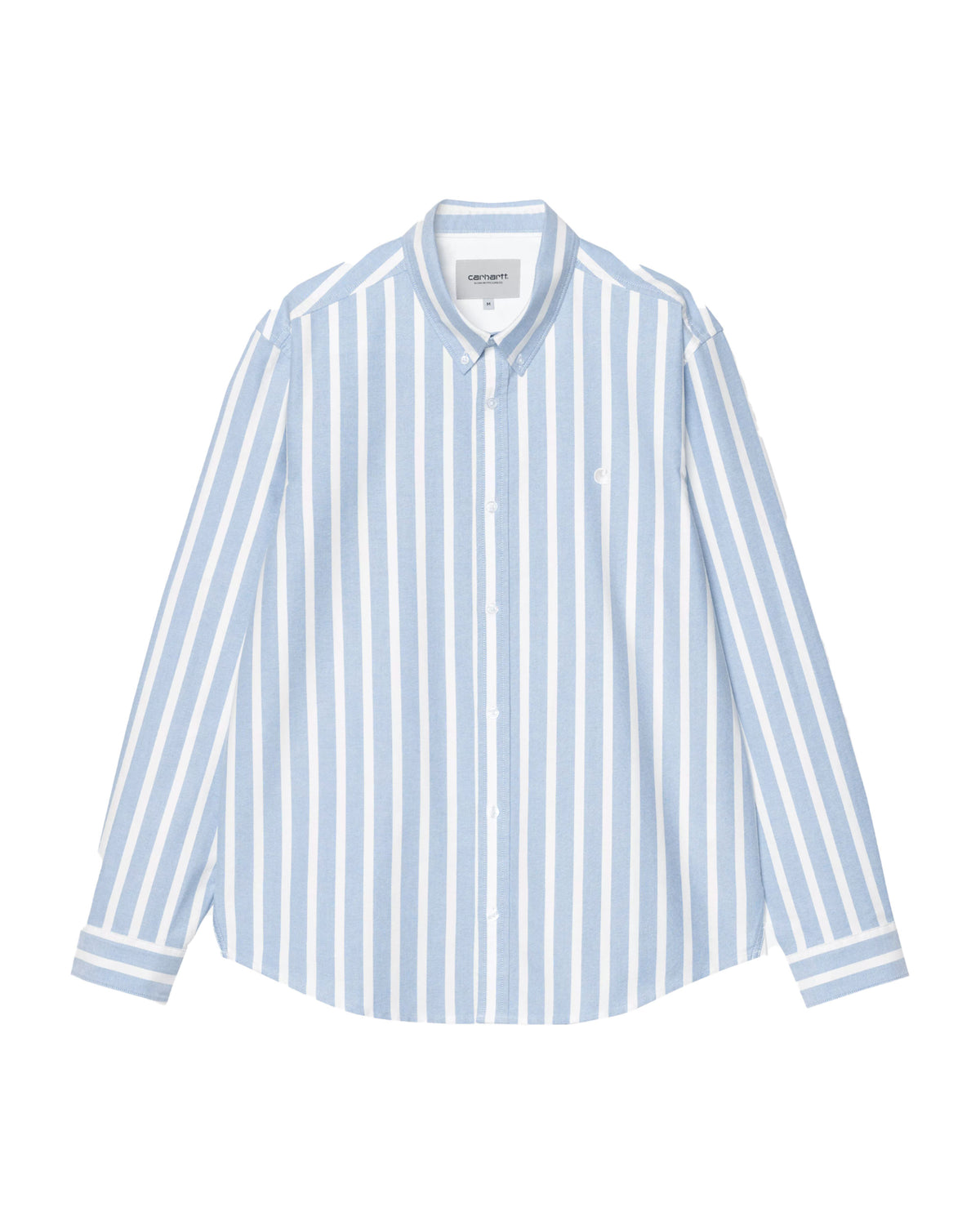 L-S Deven Shirt Deven Stripe Celeste