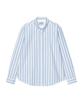 L-S Deven Shirt Deven Stripe Celeste