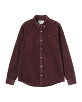 Carhartt Wip L-S Madison Cord Shirt Amarone