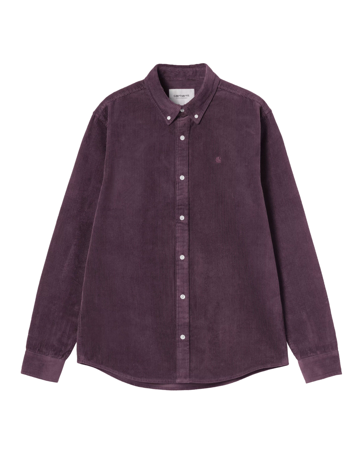 Carhartt Wip L-S Madison Cord Shirt Cozy Purple