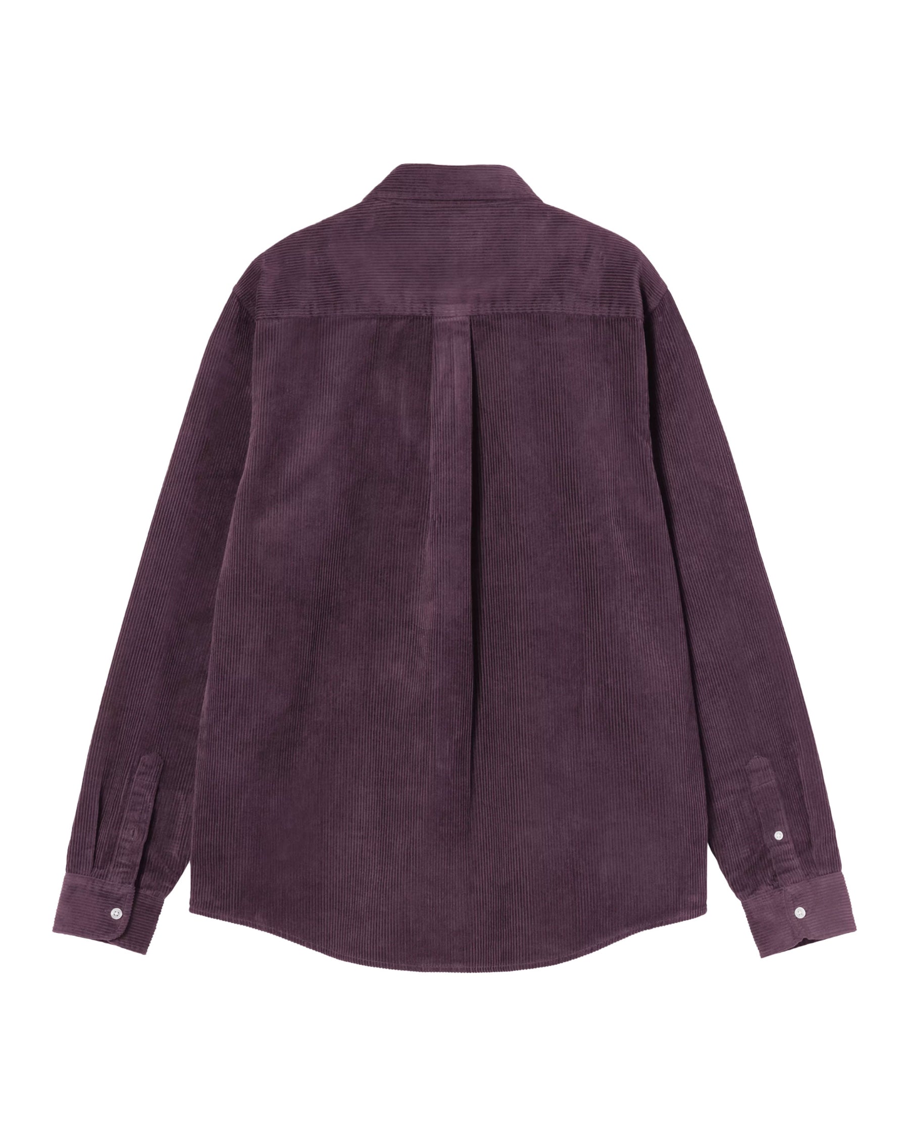 Carhartt Wip L-S Madison Cord Shirt Cozy Purple