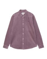 Carhartt Wip L-S Madison Cord Shirt Phlox