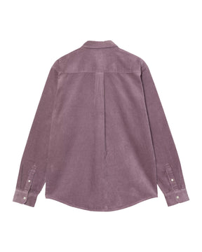 Carhartt Wip L-S Madison Cord Shirt Phlox