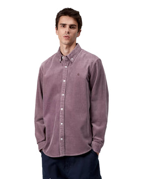 Carhartt Wip L-S Madison Cord Shirt Phlox