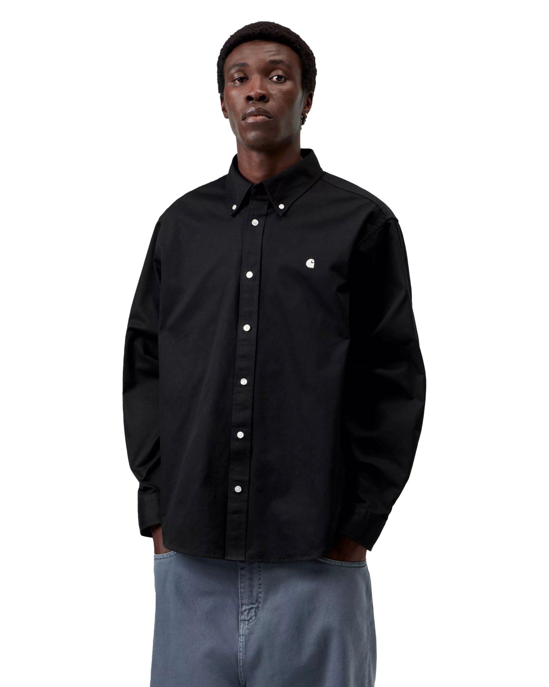 Carhartt Wip L-S OG Madison Shirt Black