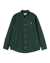 Carhartt Wip L-S OG Madison Shirt Dark Scarab