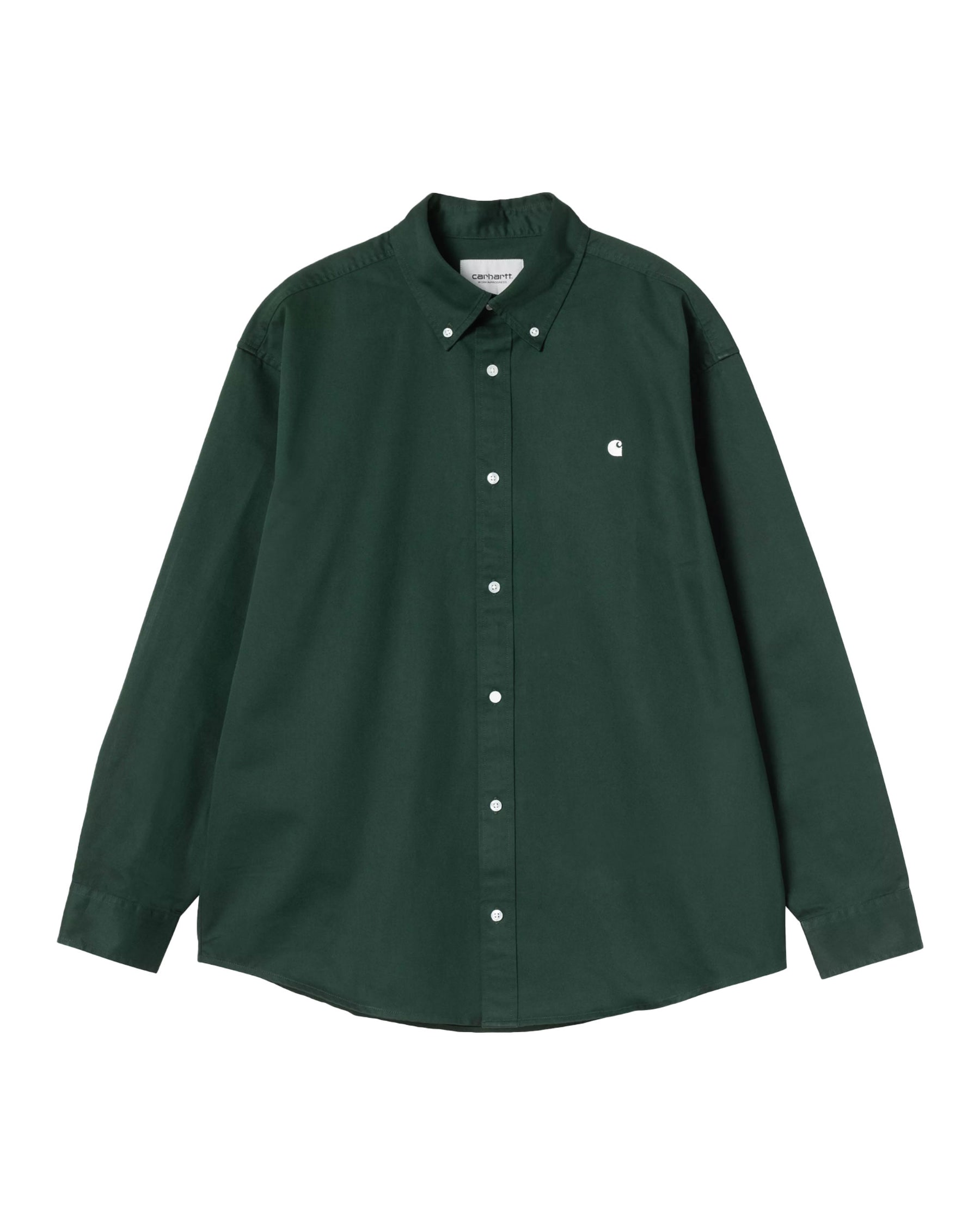 Carhartt Wip L-S OG Madison Shirt Dark Scarab