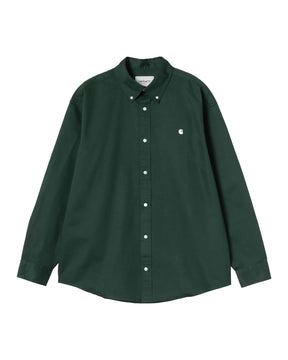 Carhartt Wip L-S OG Madison Shirt Dark Scarab