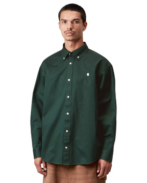 Carhartt Wip L-S OG Madison Shirt Dark Scarab