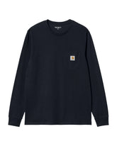 Carhartt Wip L-S Pocket Tee Dark Navy