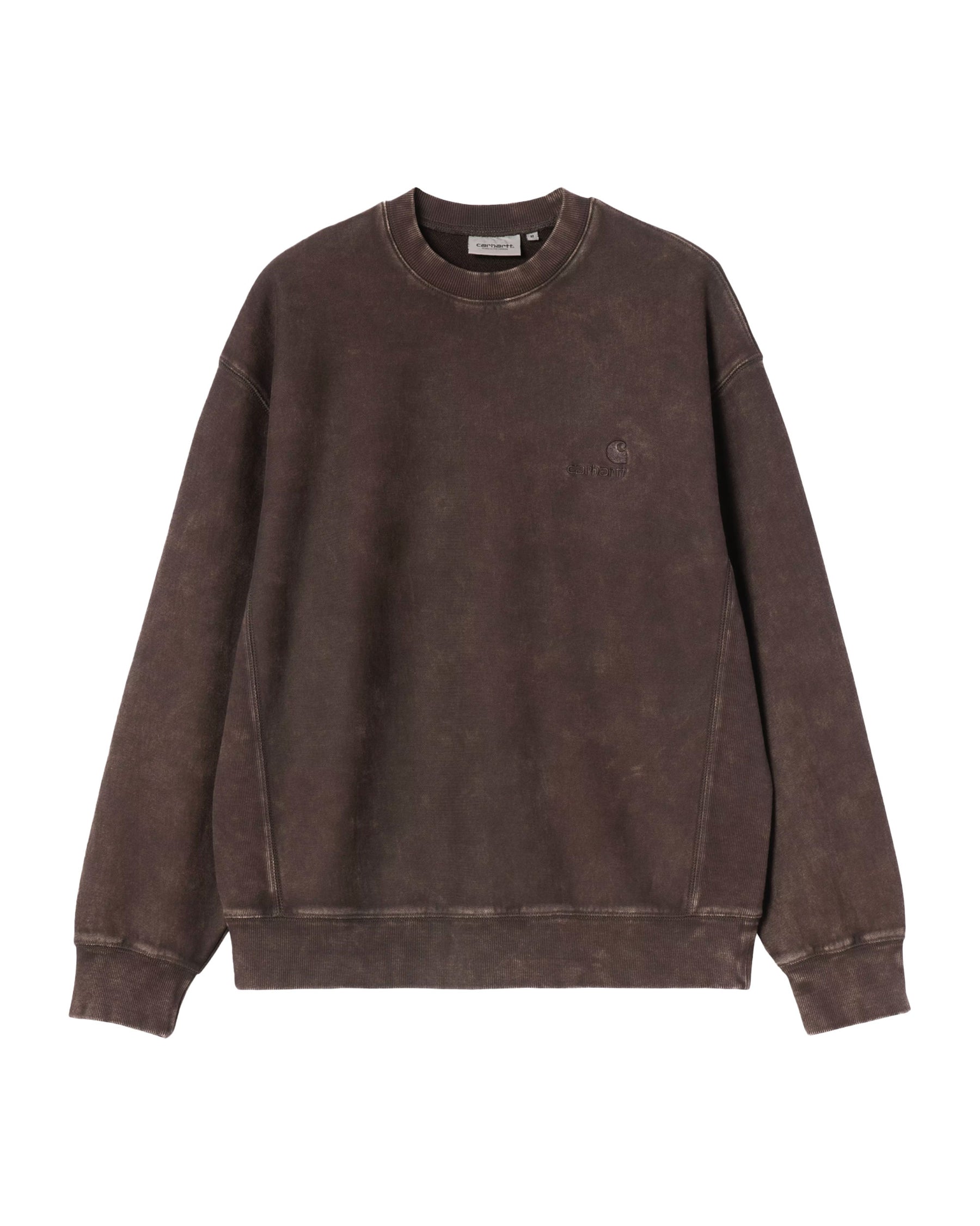 Carhartt Wip Lambert Sweat Tobacco moon wash