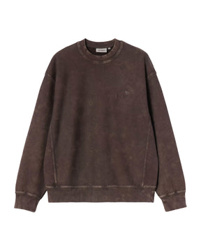 Carhartt Wip Lambert Sweat Tobacco moon wash