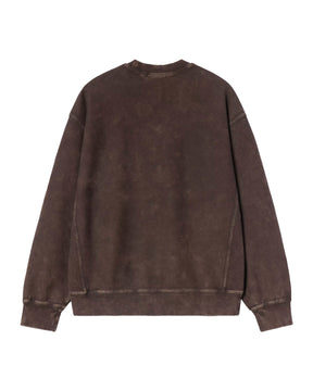 Carhartt Wip Lambert Sweat Tobacco moon wash