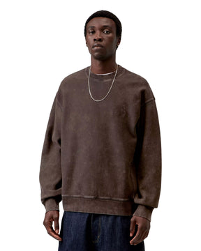 Carhartt Wip Lambert Sweat Tobacco moon wash