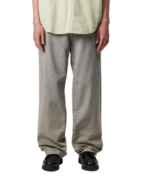 Carhartt Wip Landon Pant Blue-Leather garment dyed
