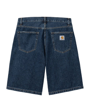 Bermuda Uomo Landon Short Blue Stone Washed