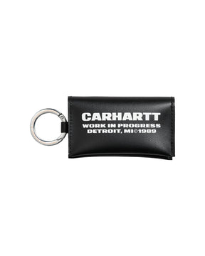 Carhartt Wip Link Script Keychain Black